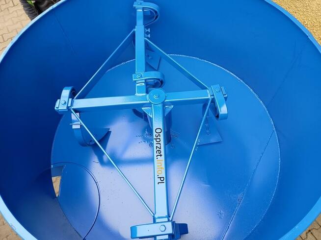 Betoniarka elektryczna bębnowa 400 - 1200 L, mieszalnik