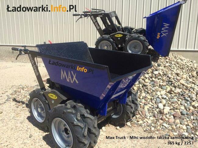 Max-Truck - Mini wozidło- taczka samojezdna - 365 kg / 225 l