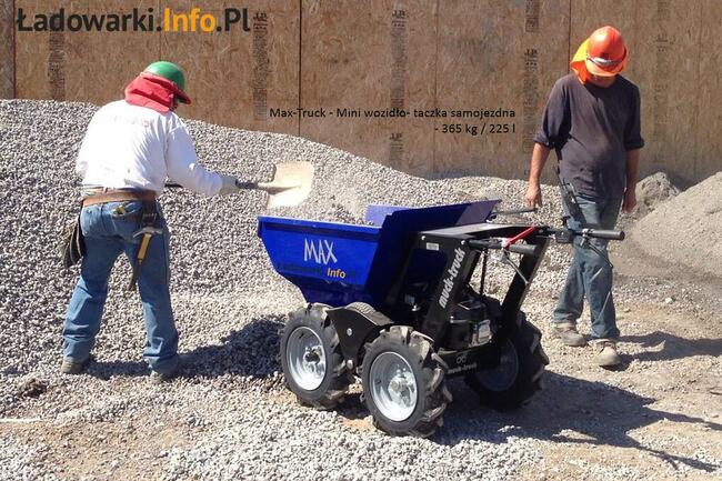 Max-Truck - Mini wozidło- taczka samojezdna - 365 kg / 225 l