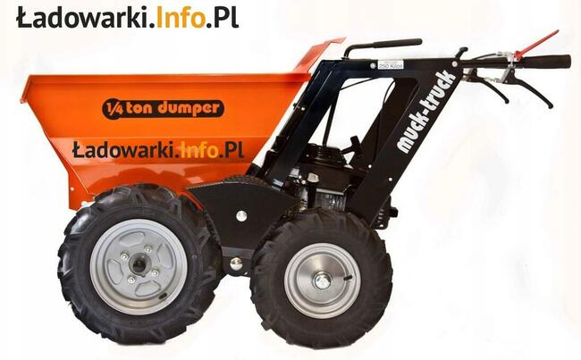 Muck -Truck - Mini wozidło taczka samojezdna - 250 kg /170L