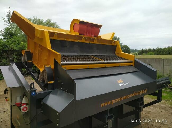 Przesiewacz wibracyjny PWB - 3 frakcje - sita 3,0 m2