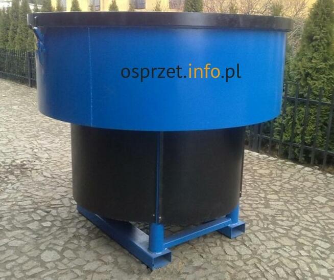 Betoniarka elektryczna bębnowa 400 - 1200 L, mieszalnik