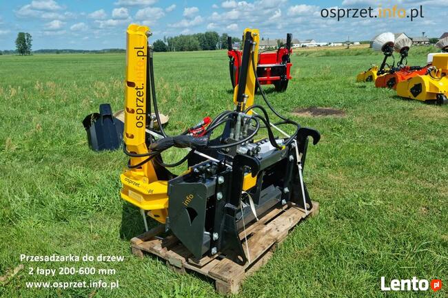 Przesadzarka do drzew PD 200-600 - regulowana, z mocowaniem