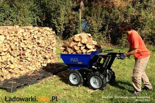 Max-Truck - Mini wozidło- taczka samojezdna - 365 kg / 225 l