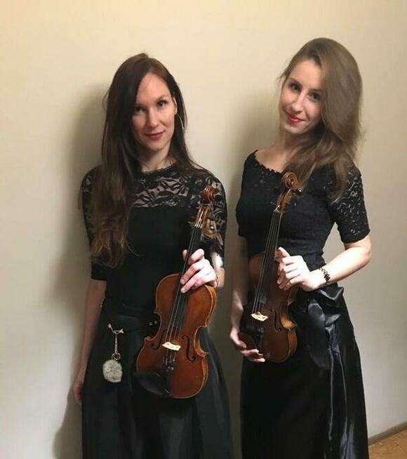 Dwie skrzypaczki - duet skrzypcowy - na ślub lub przyjęcie