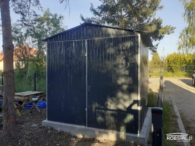 Schowek blaszany 2,5x2,5-idealny na DZIAŁKĘ!