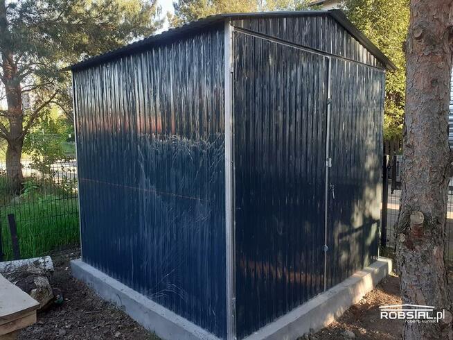 Schowek blaszany 2,5x2,5-idealny na DZIAŁKĘ!