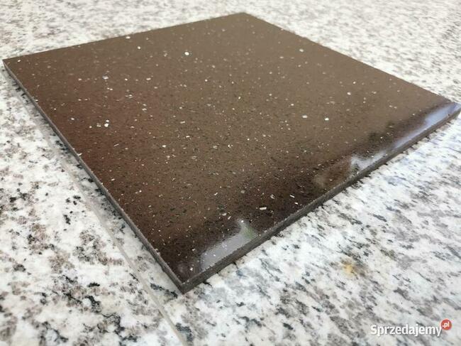 Konglomerat kwarcowy MARRON LUCIENTE 30x30x1 poler
