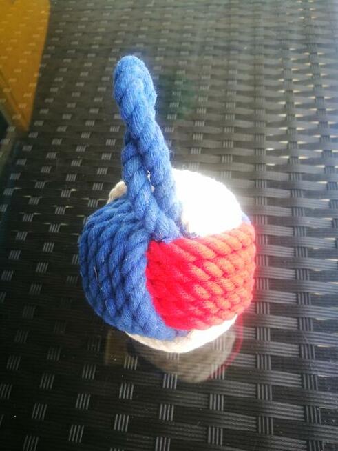 Szklane boje rybackie na sznurku zestaw