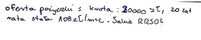 Obliczanie wartości RRSO pożyczki - Zestaw 2 rozwiązań.