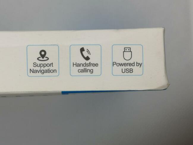 Bezprzewodowy zestaw głośnomówiący Bluetooth 4.1 AUX