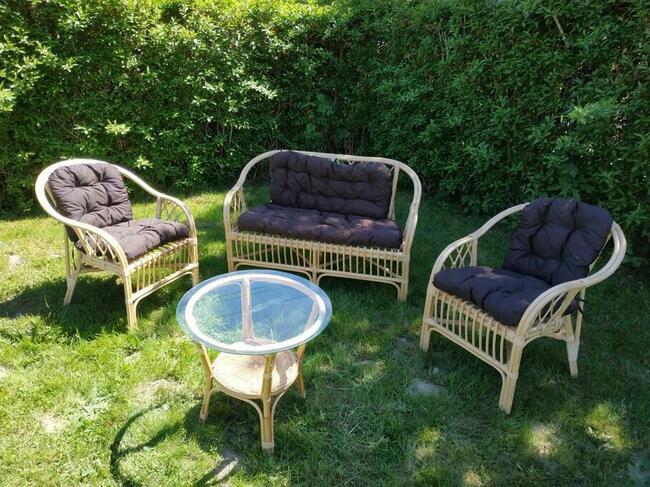 Komplet mebli rattanowych - JASKIER