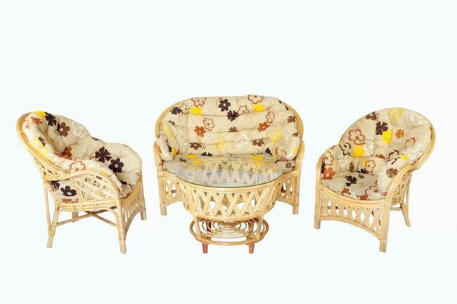 Meble ogrodowe z rattanu naturalnego - STORCZYK