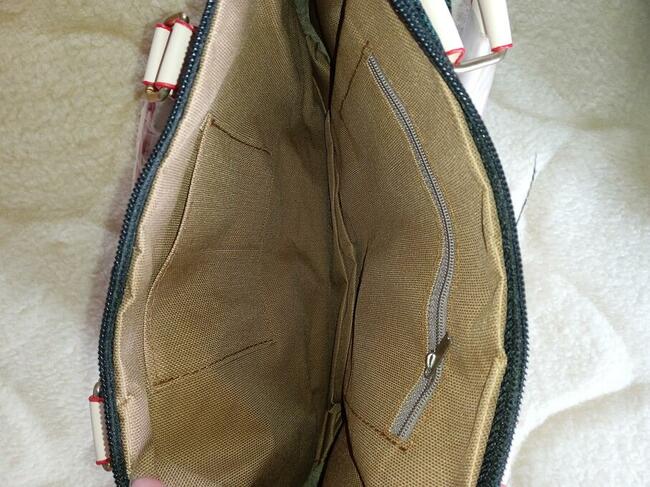 Torebka damska w kratkę