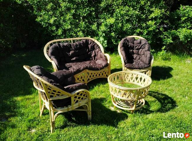 Meble ogrodowe z rattanu naturalnego - STORCZYK