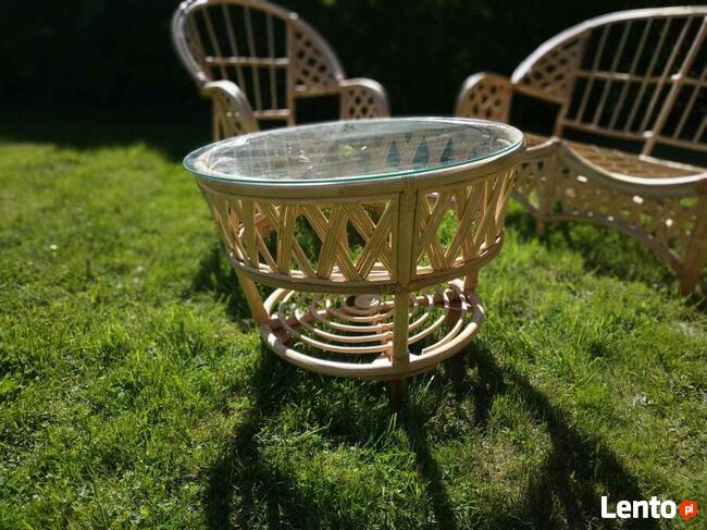 Meble ogrodowe z rattanu naturalnego - STORCZYK