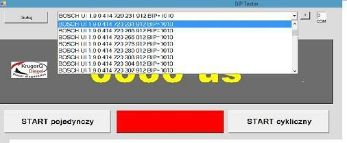 Narzędzia do wtryskiwacza CAT w walizce