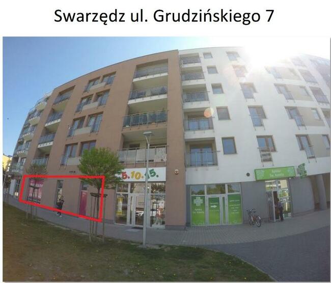 Lokal usługowy handlowy Swarzędz Grudzińskiego 7 nowy blok