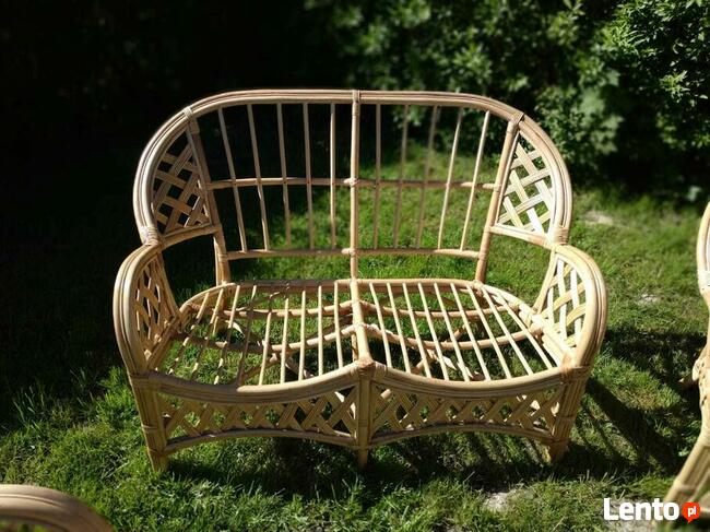 Meble ogrodowe z rattanu naturalnego - STORCZYK
