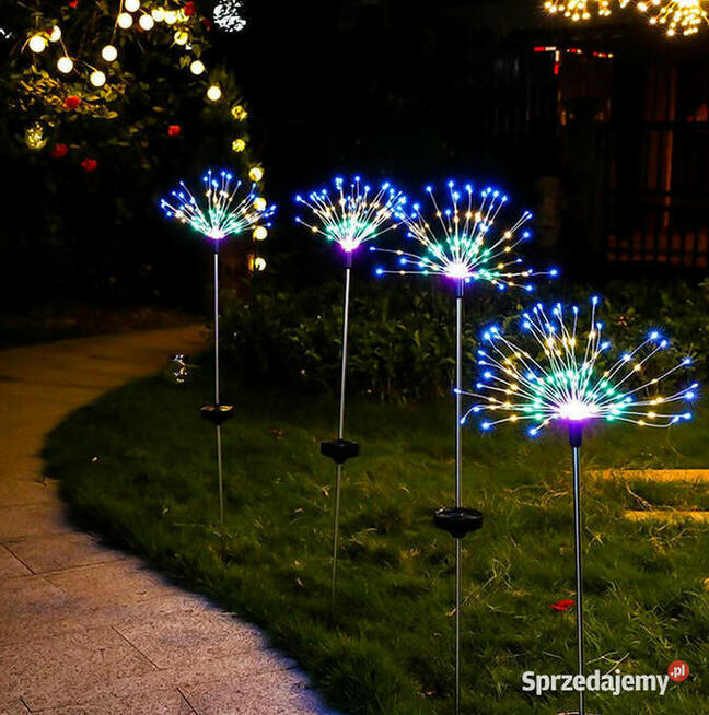dmuchawiec fajerwerki solar kolor 200 led - 1 szt