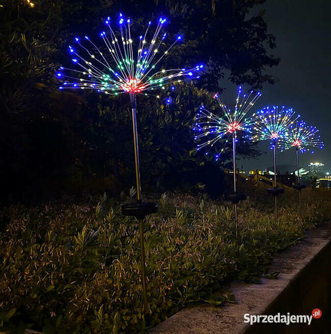 dmuchawiec fajerwerki solar kolor 200 led - 1 szt