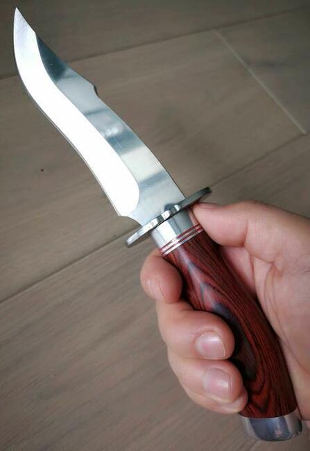 Nóż BSH Nowość! Na biwak, wyprawę, do kuchni, wysoka jakość