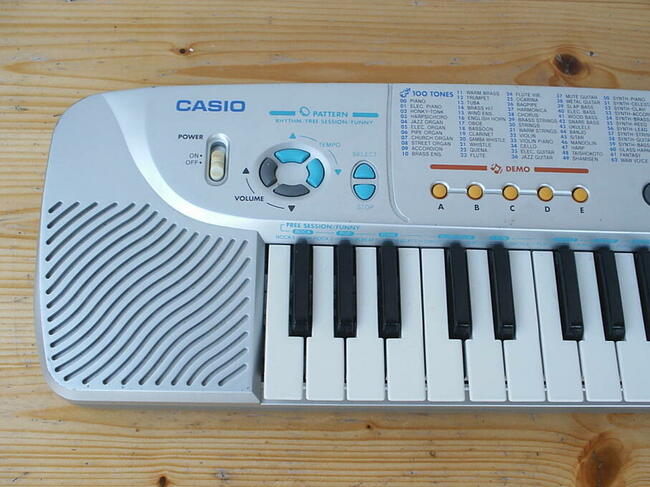 Keyboardy dla dzieci Casio SA-45