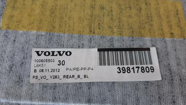 PÓŁKA TYŁ VOLVO S80 od2006-2015