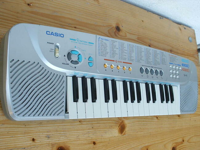 Keyboardy dla dzieci Casio SA-45