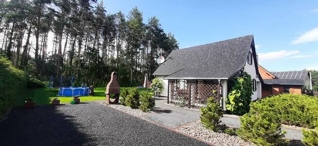 Dom nr 5 letniskowy na wakacje Domek nad jeziorem w Santocznie