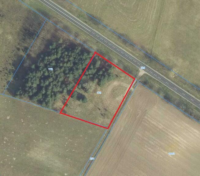 Działka inwestycyjna pod zabudowę usługowo-produkcyjną