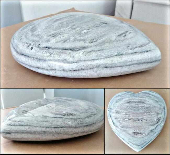 Serce granitowe nagrobek