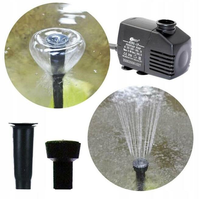 Zestaw.FONTANNa.OCZKO WODNE.kaskada.wodospad.5W