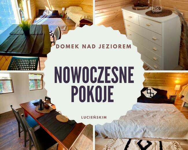 Dom\pokoje nad jeziorem Lucieńskim