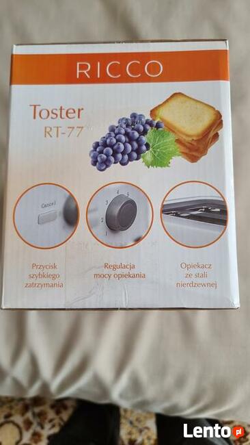 Toster model RT - 77 RICCO