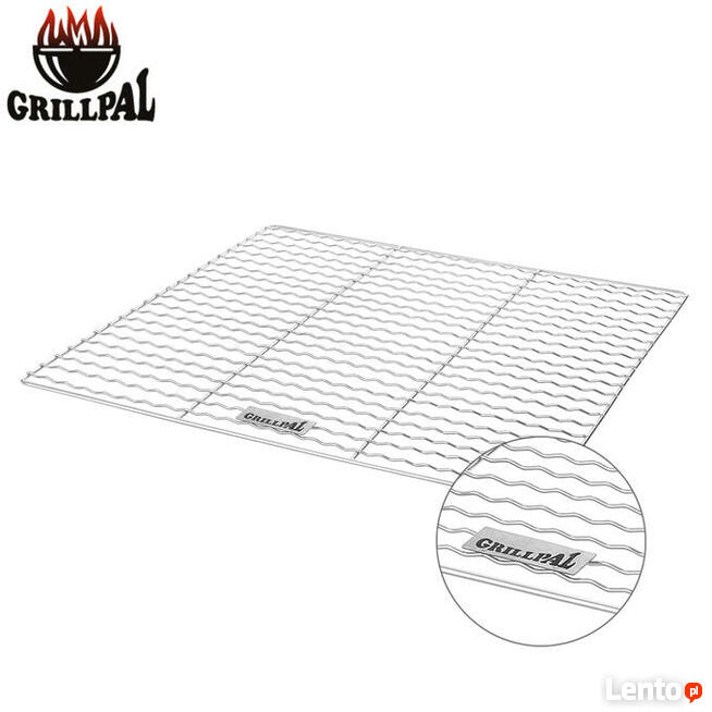 Ruszt do Wędzarni/Grilla INOX - ATEST 54,5x54,5cm GRILLPAL