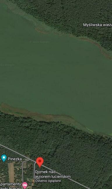 Dom\pokoje nad jeziorem Lucieńskim