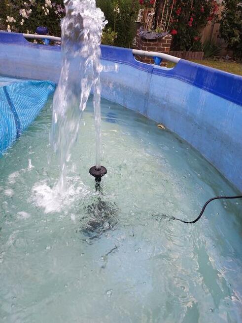 mocna Fontanna.Pompa.2000L / H. Oczko.Staw.Wodospad.Kaskada