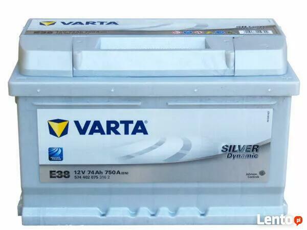 Akumulator 74Ah 750A EN VARTA Silver Dynamic E38