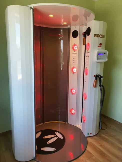 Automatyczna kabina do opalania natryskowego bezobsługowa