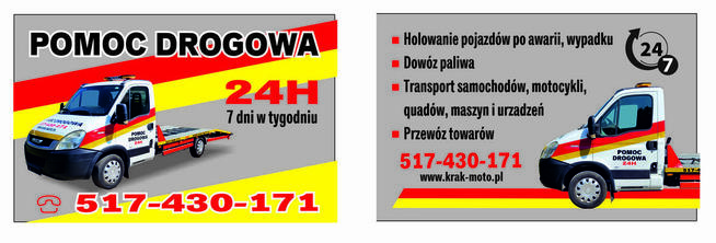 Auto laweta - transport