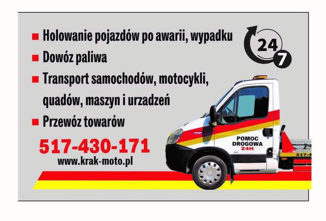 Auto laweta - transport