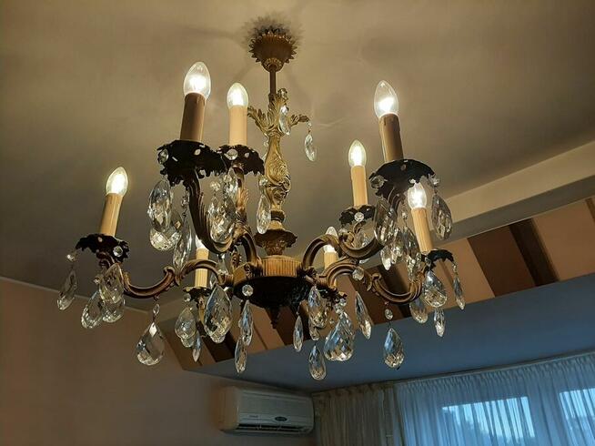 Żyrandol dwupoziomowy 6-ramienny