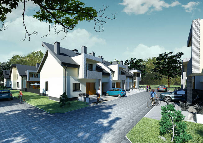 Ostatnie dostępne domy szeregowe na osiedlu Zawady