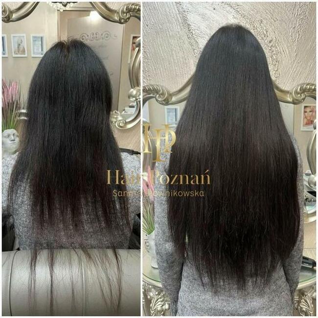 przedłużanie włosów poznań, włosy naturalne