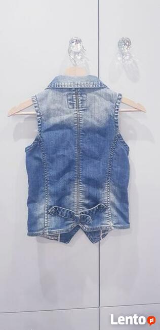 Jeansowa kamizelka Amisu NewYorker