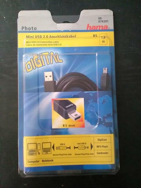 kabel usb a - mini usb