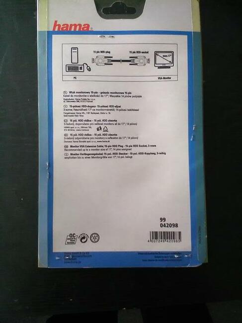 przedłużacz do monitora