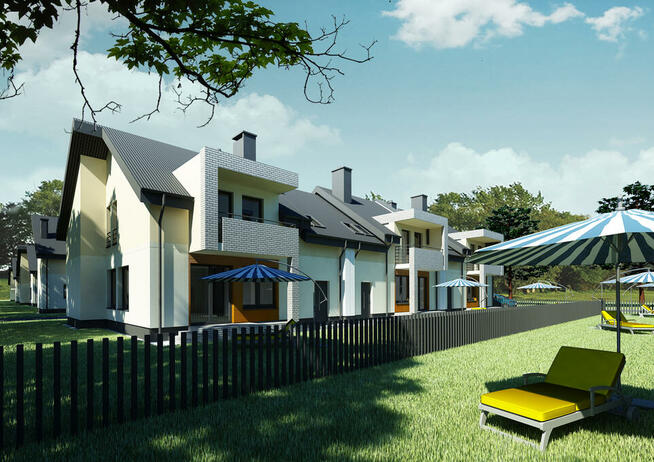 Ostatnie dostępne domy szeregowe na osiedlu Zawady