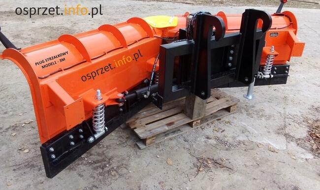 PŁUG ŚNIEŻNY STRZAŁKOWY- DROGOWO-KOMUNALNY - MODEL1